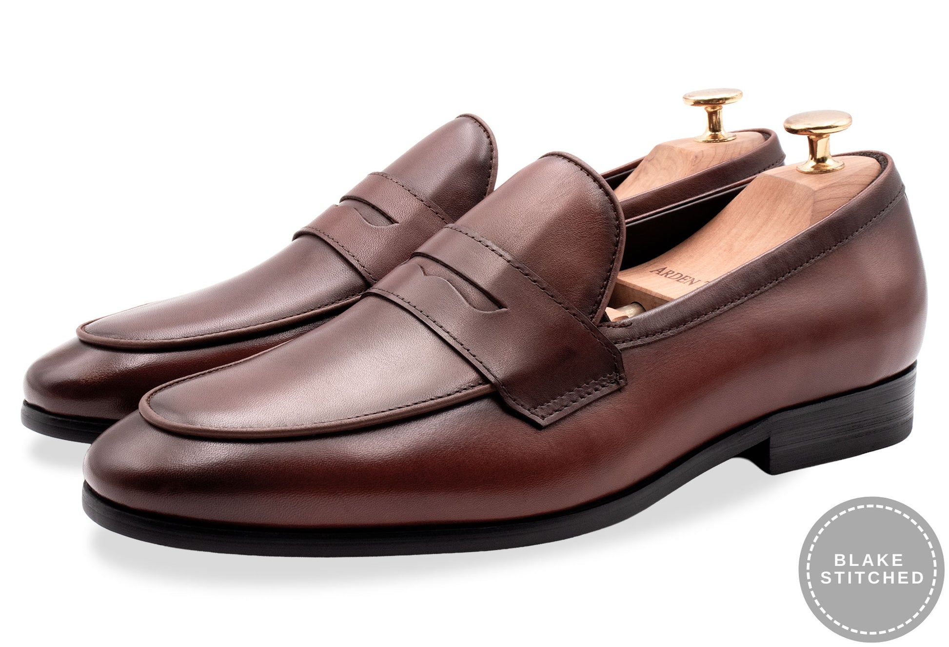 Olavarria Auburn Blake Stitch Penny Loafer