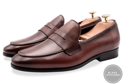 Olavarria Auburn Blake Stitch Penny Loafer