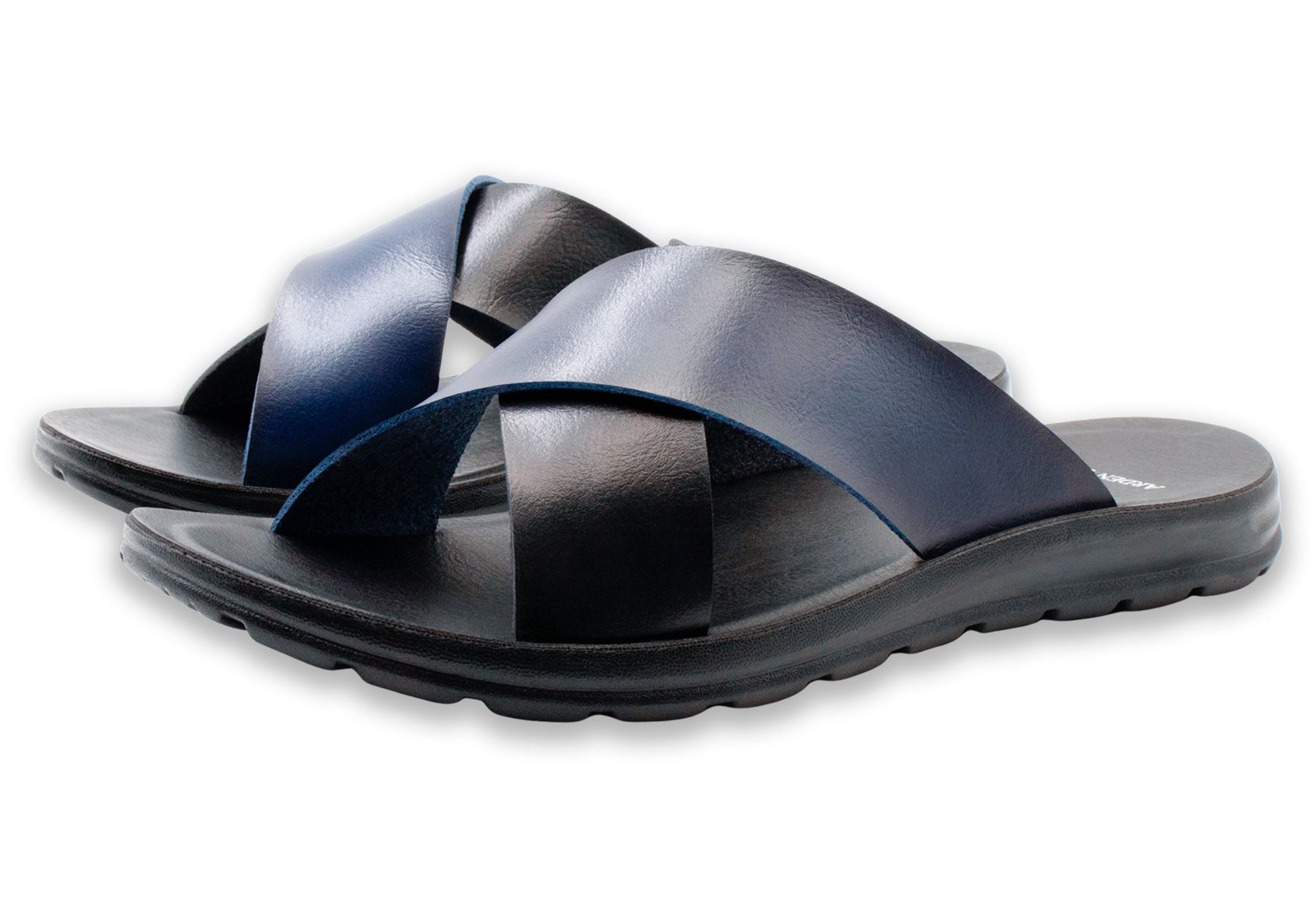 Concordia Navy Black Sandals