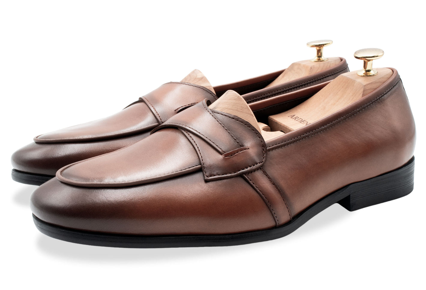 Coronda Chestnut Gurkha Loafer