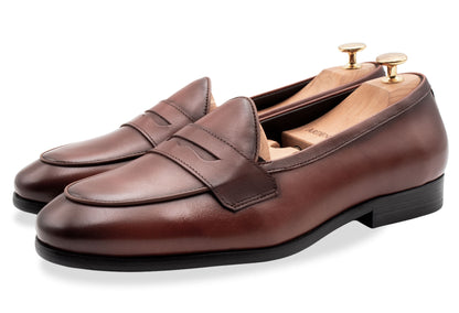 Emperado Auburn Belgian Penny Loafer