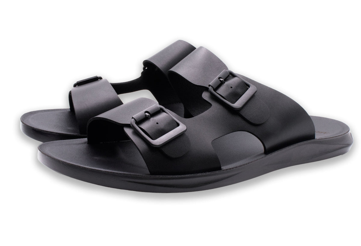 Rios Black Sandals
