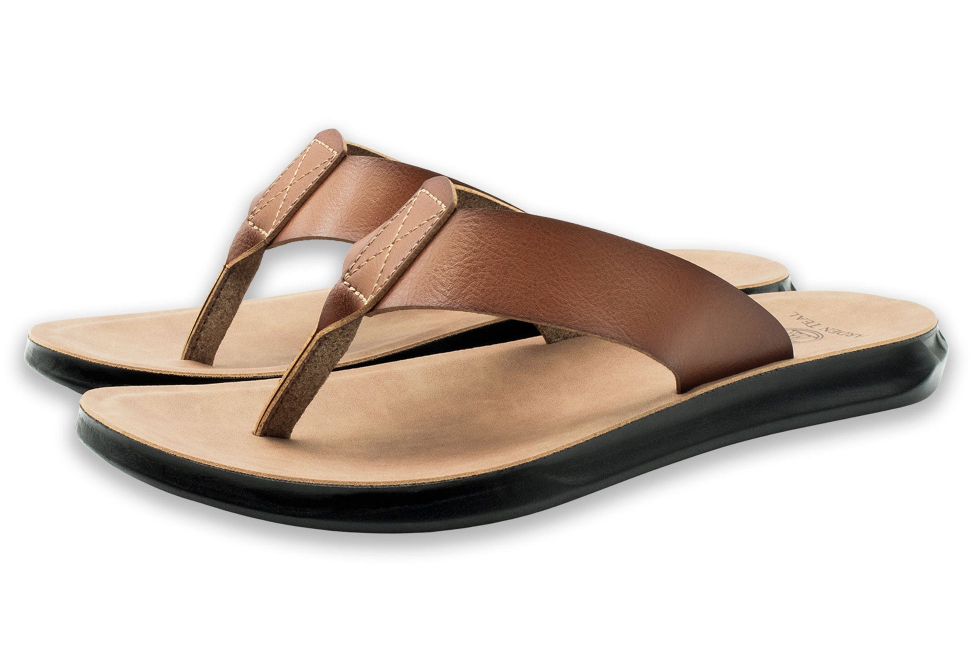 Crespo Dark Chestnut Sandals