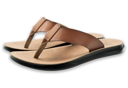 Crespo Dark Chestnut Sandals