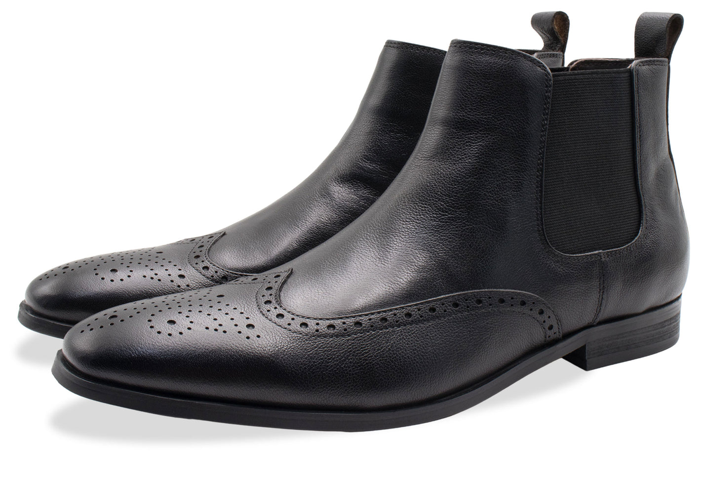 Bariloche Blake Stitch Black Chelsea Boots