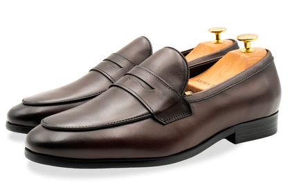 Olavarria Walnut Penny Loafer