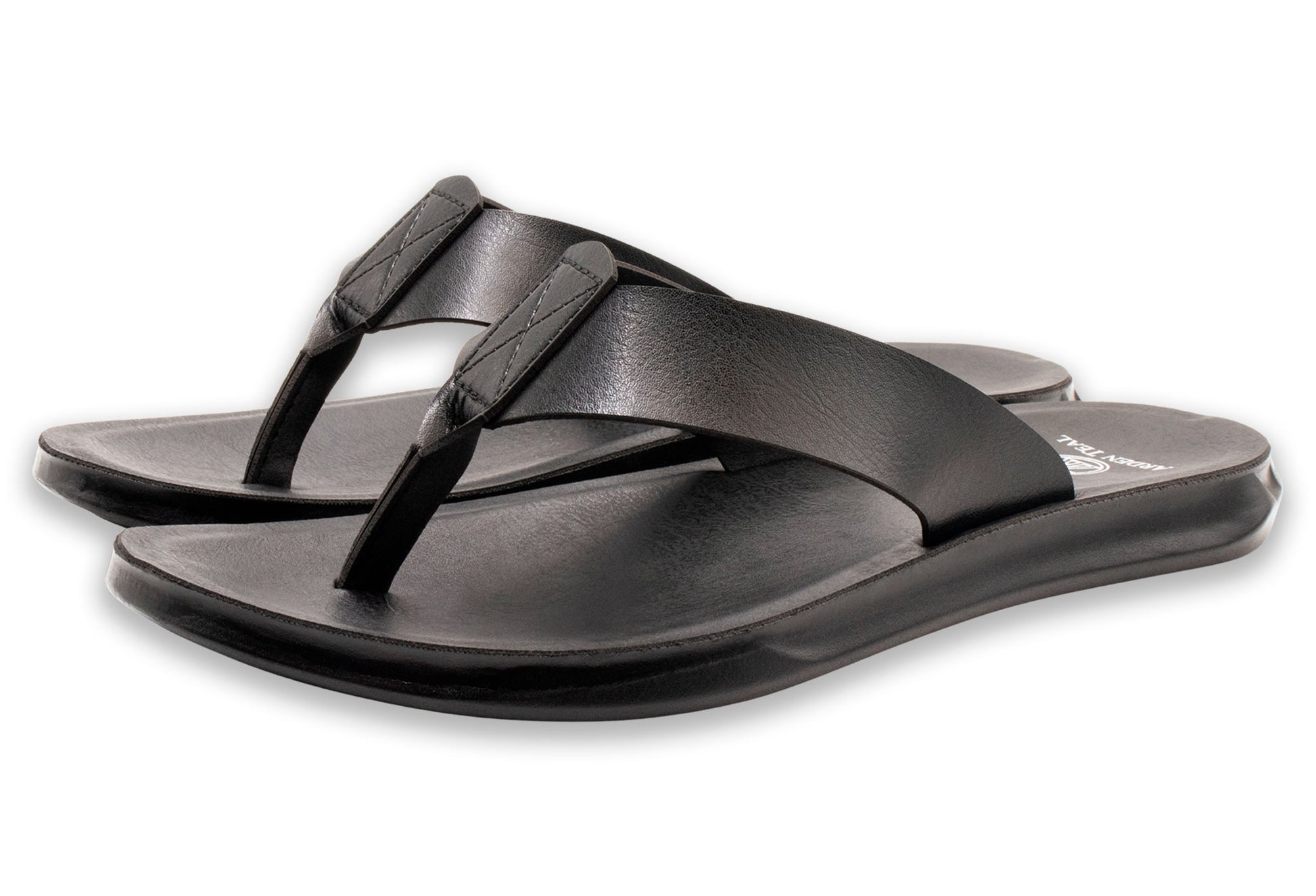 Crespo All Black Sandals
