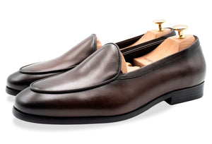 Monteros Walnut Belgian Venetian Loafer