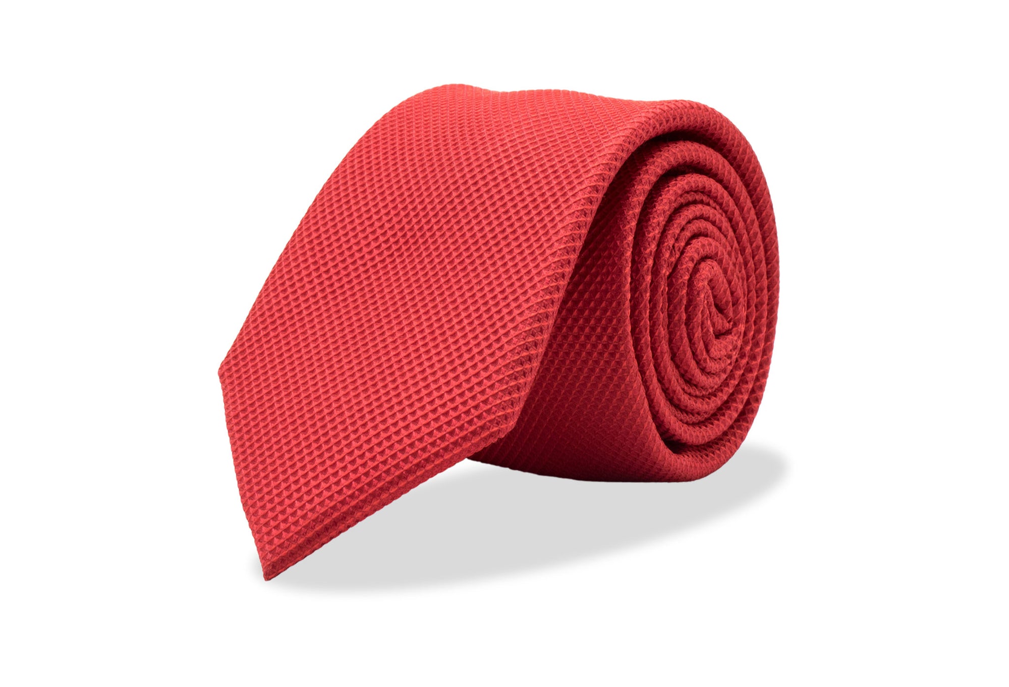 Anaco Red Silk Tie