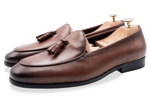 Esquel Chestnut Belgian Tassel Loafer