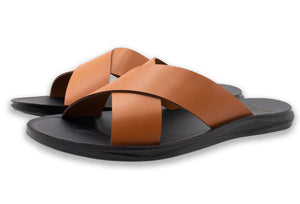Concordia Cognac Sandals