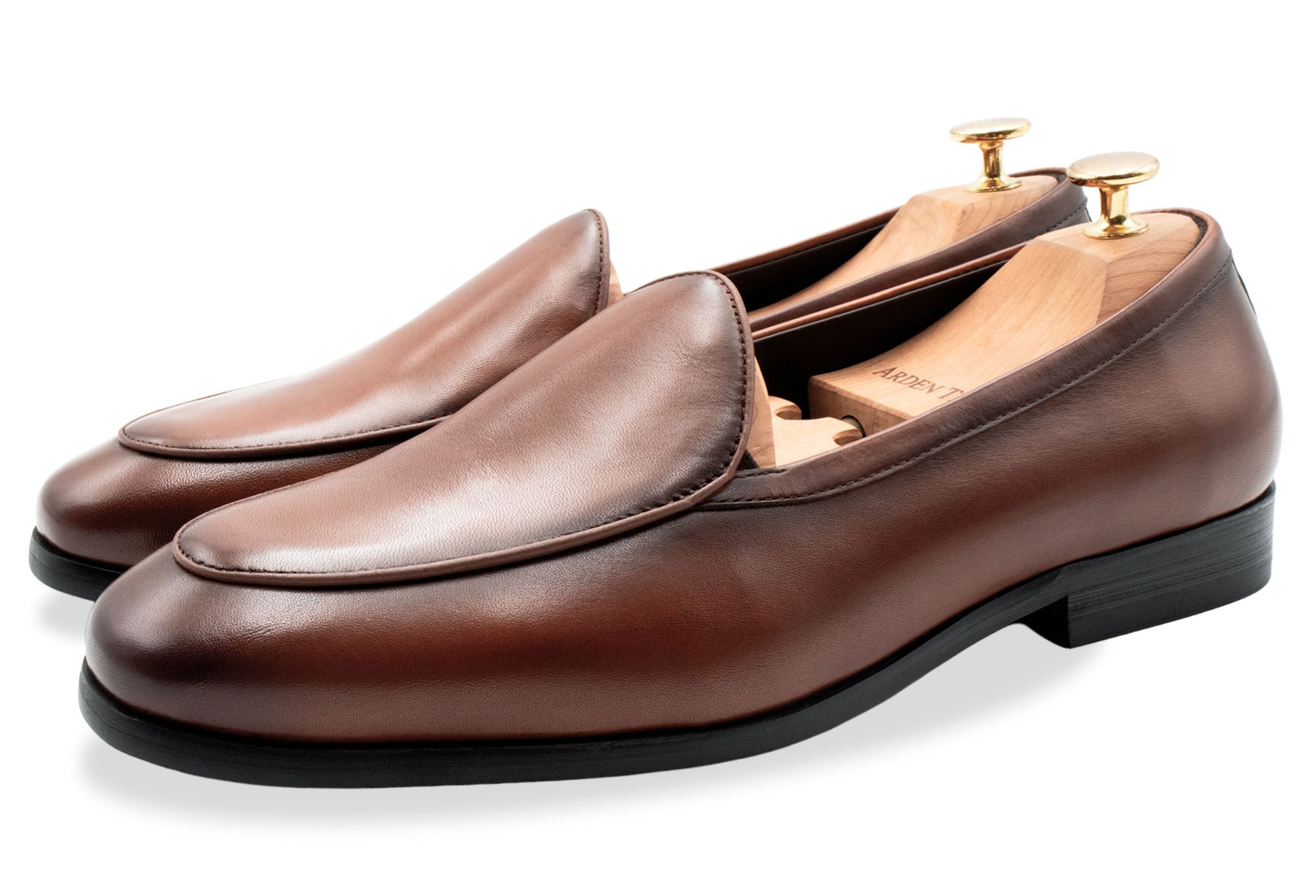 Monteros Chestnut Belgian Venetian Loafer