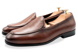 Monteros Chestnut Belgian Venetian Loafer