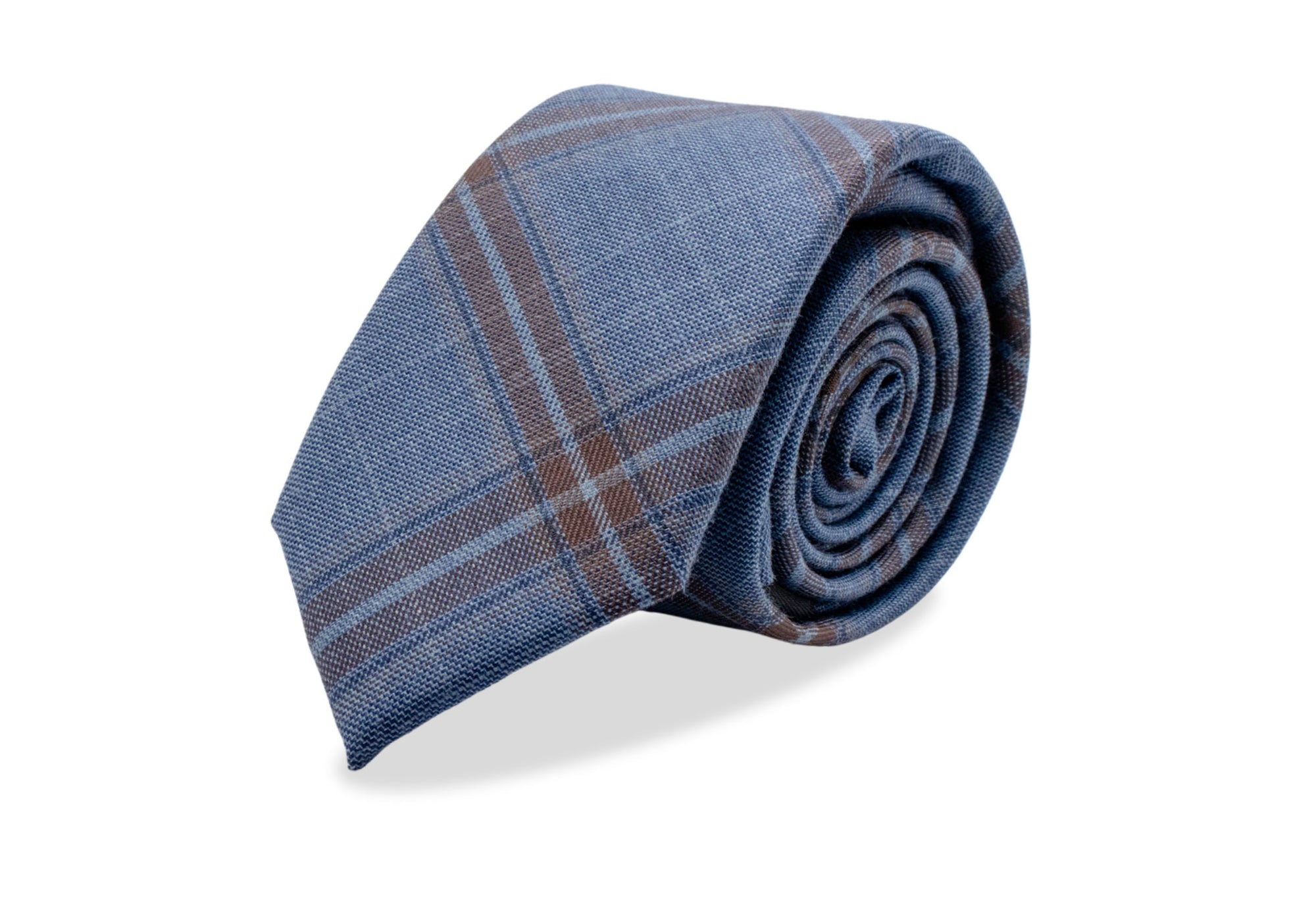 Amapa Aegean Checks Linen Tie