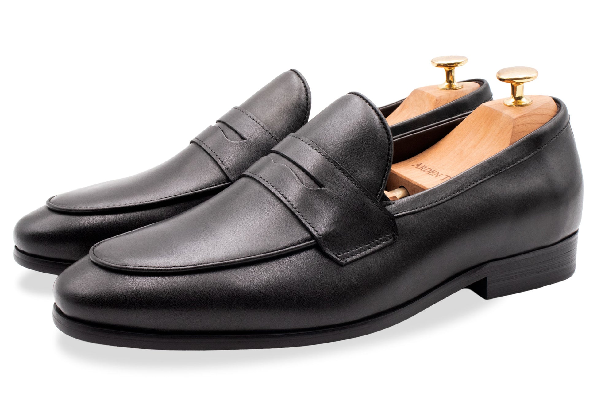 Olavarria Black Penny Loafer