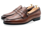 Olavarria Chestnut Penny Loafer