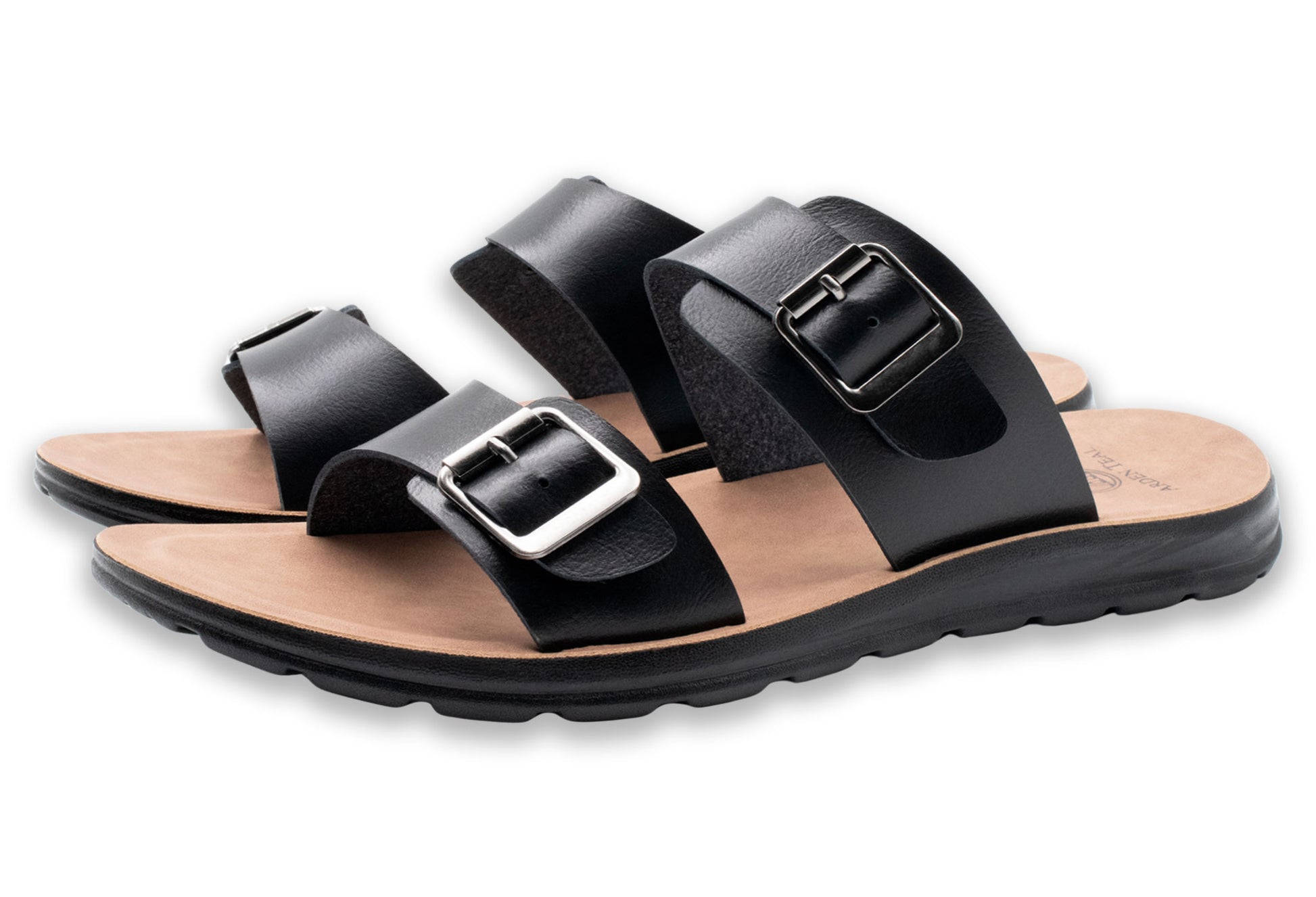 Federacion Black Sandals