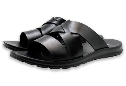 Diamante Black Sandals