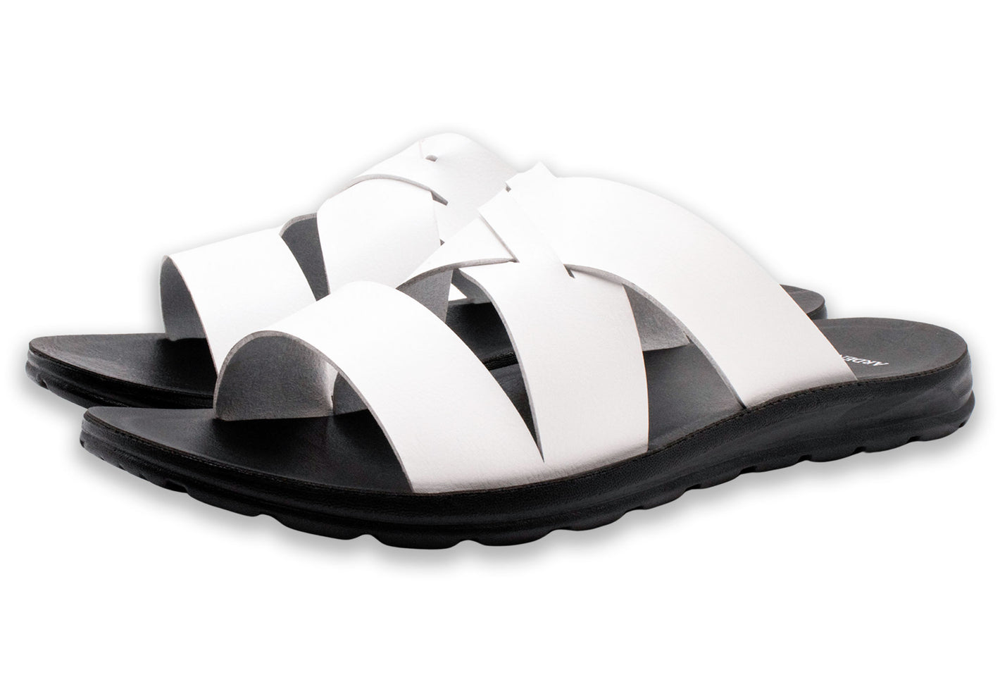 Diamante White Sandals