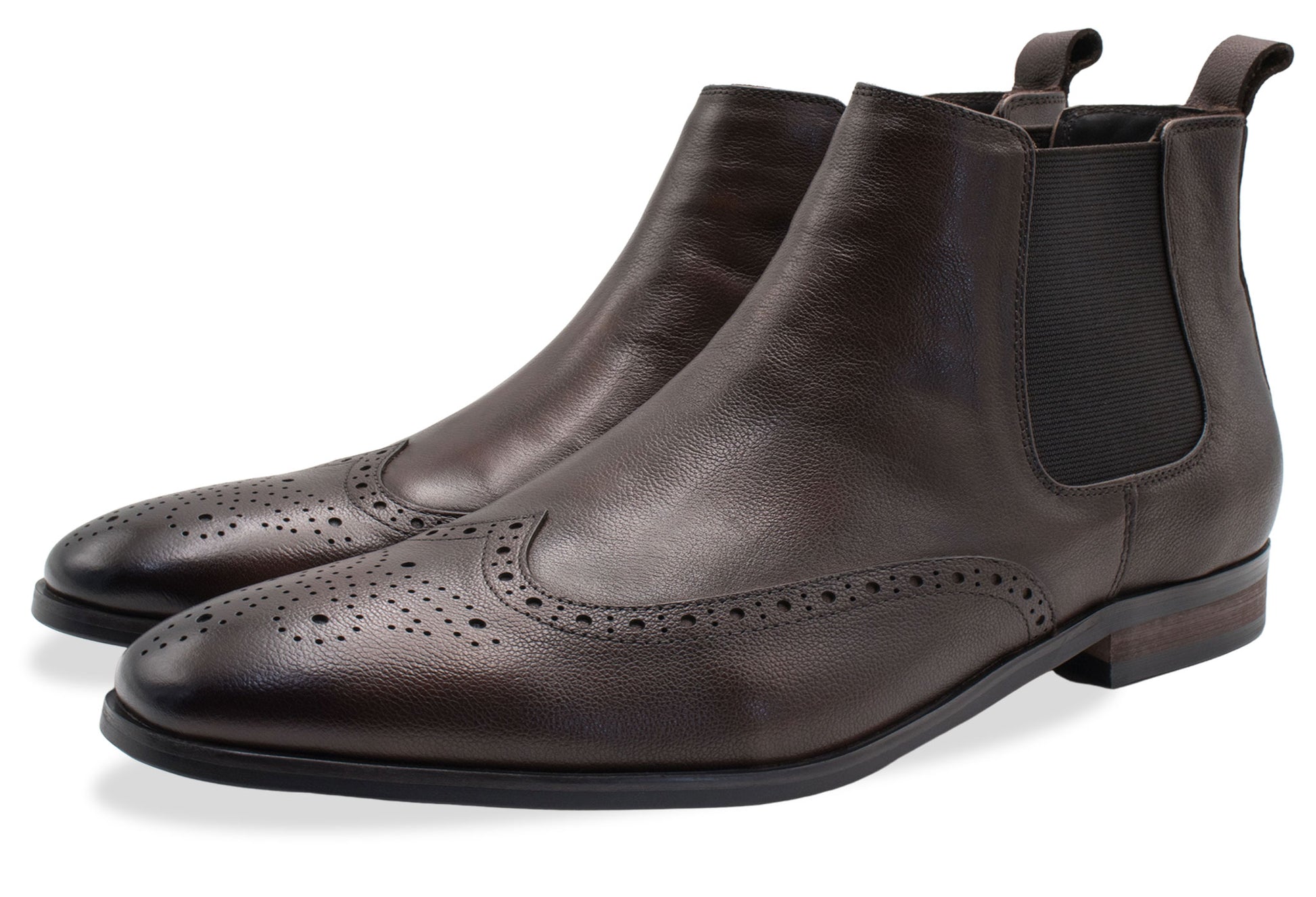 Bariloche Blake Stitch Walnut Chelsea Boots