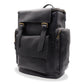 Rovira Black Leather Backpack