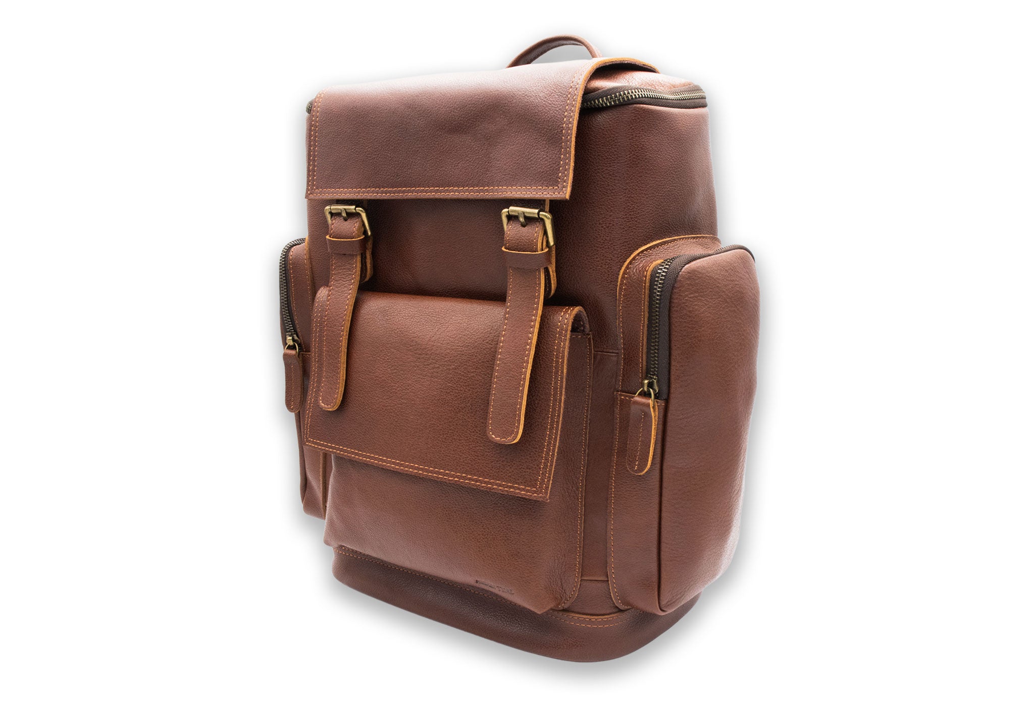 Rovira Chestnut Leather Backpack
