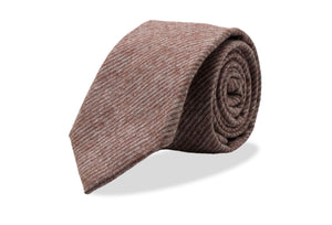 Ogami Mauve Japanese Cotton/Linen Tie