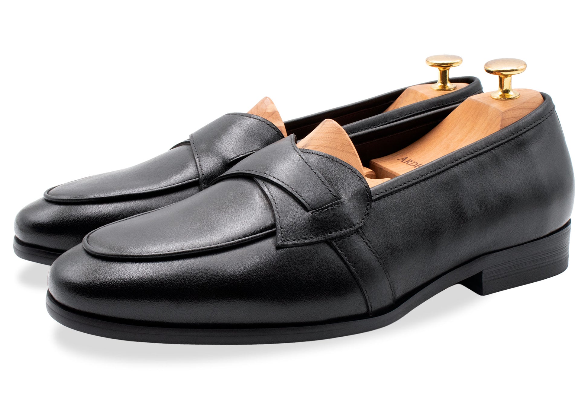 Coronda Black Gurkha Loafer