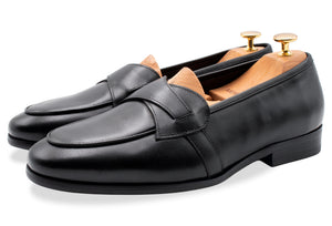 Coronda Black Gurkha Loafer