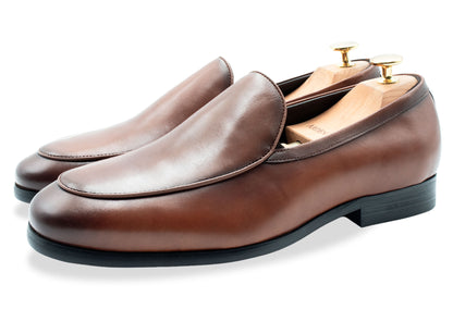 Moreno Chestnut Venetian Loafer