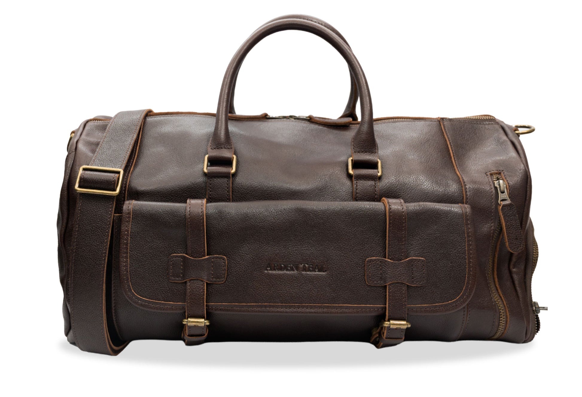 Barichara Walnut Leather Duffle