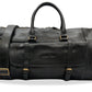 Barichara Black Leather Duffle