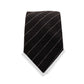 Paulo Black Japanese Cotton/Linen Tie
