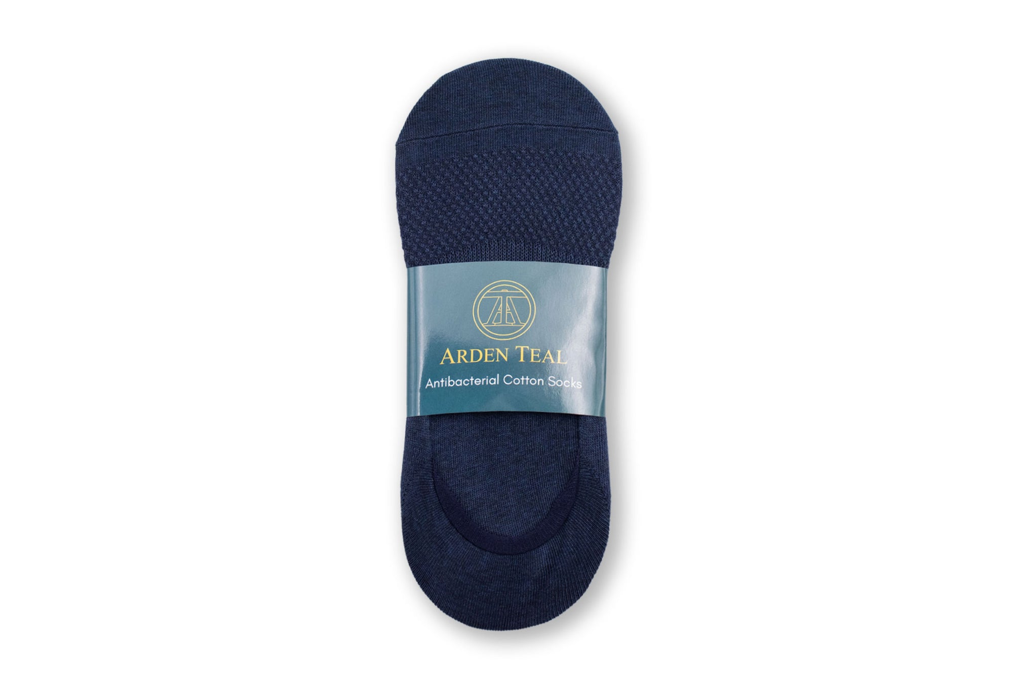 Aires Premium Cotton Anti-Bacterial Hidden Socks - Navy