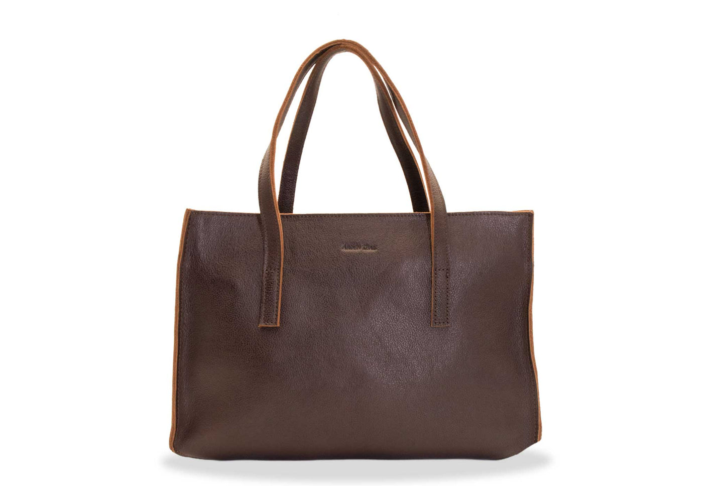 Madryn Walnut Leather Mini Messenger Bag