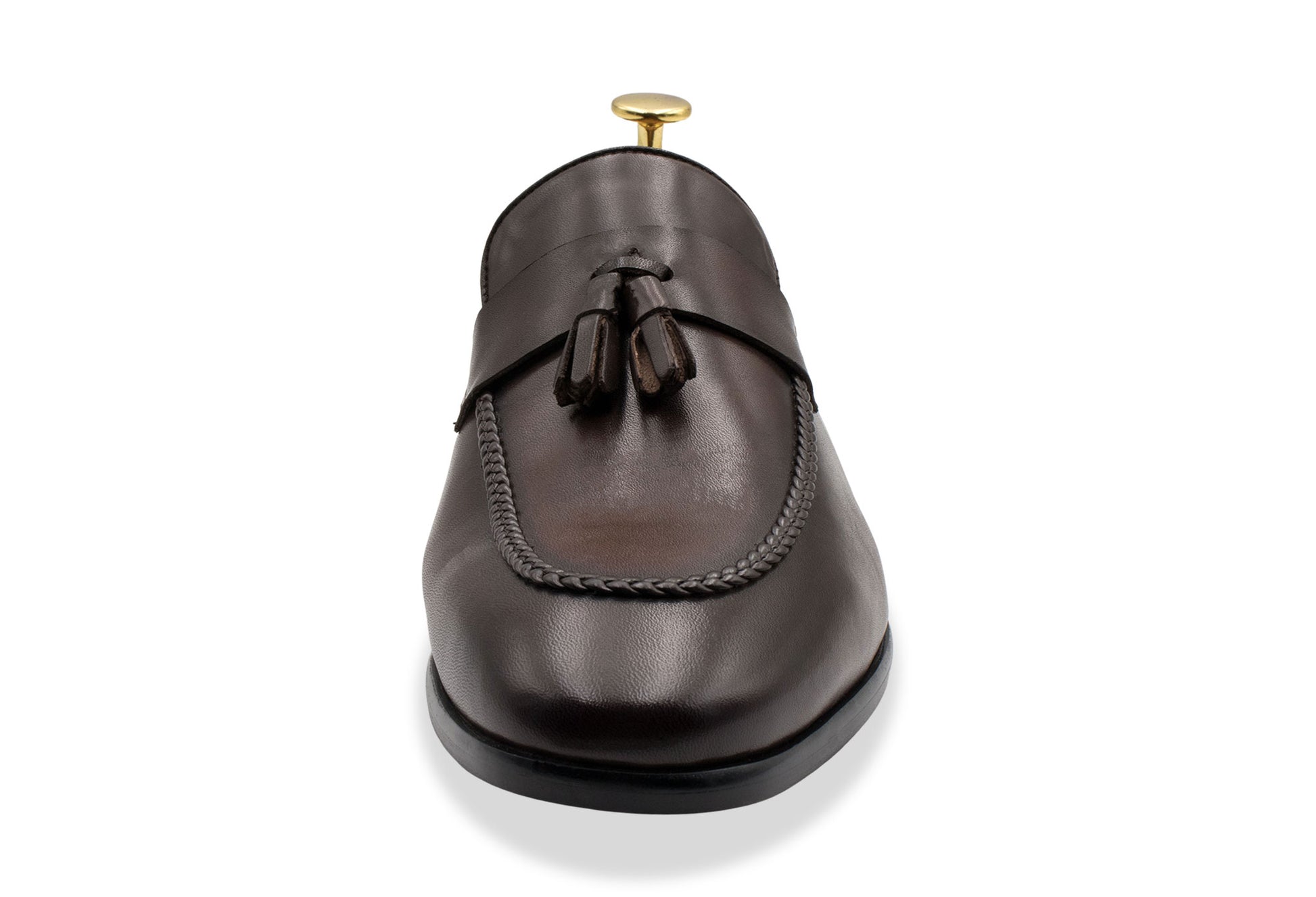 Aguilares Blake Stitch Walnut Loafer