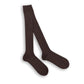 Aires Over The Calf Supima Cotton  Socks - Brown