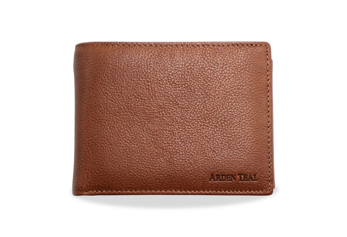 Antonio Chestnut Leather Wallet