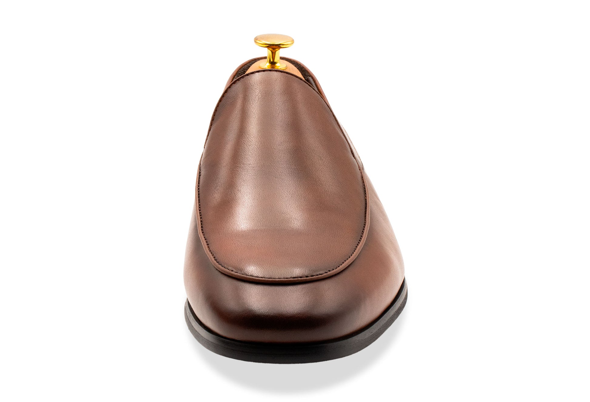 Moreno Chestnut Blake Stitch Venetian Loafer