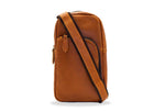 Cartago Chestnut Crossbody Leather Bag