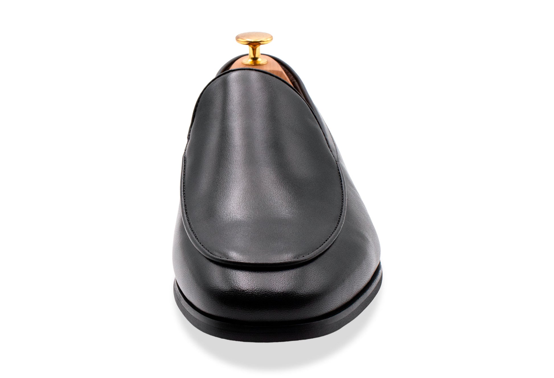 Moreno Black Venetian Loafer