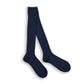 Aires Over The Calf Supima Cotton  Socks - Navy