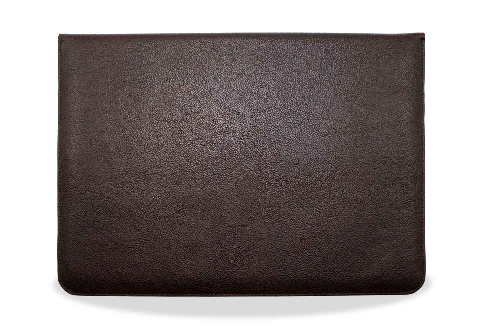 Rocco Walnut Leather Laptop Sleeve