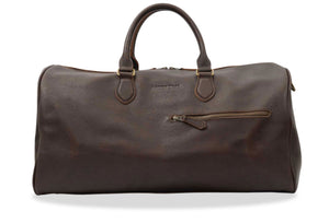 Bolivar Walnut Leather Duffle