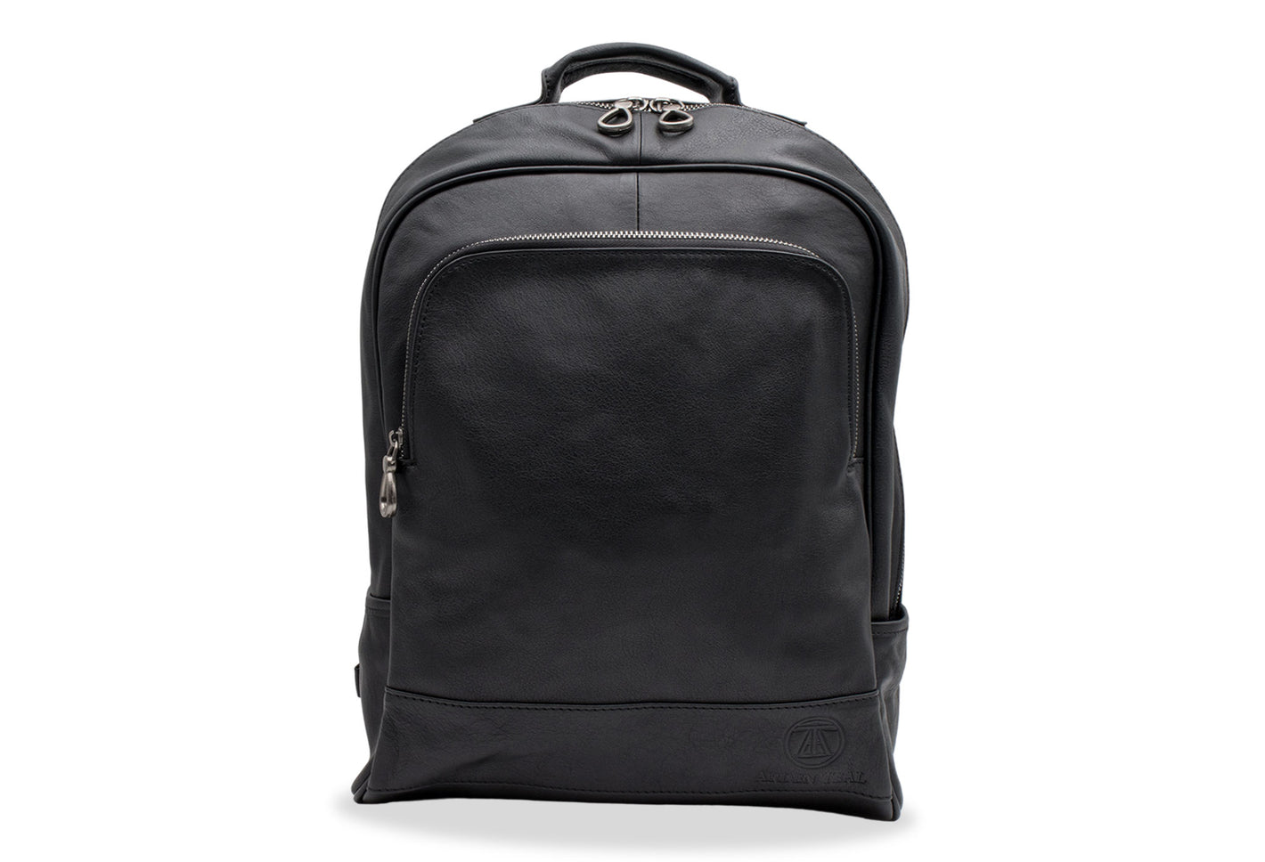 Sevilla Black Leather Backpack