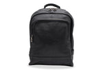 Sevilla Black Leather Backpack