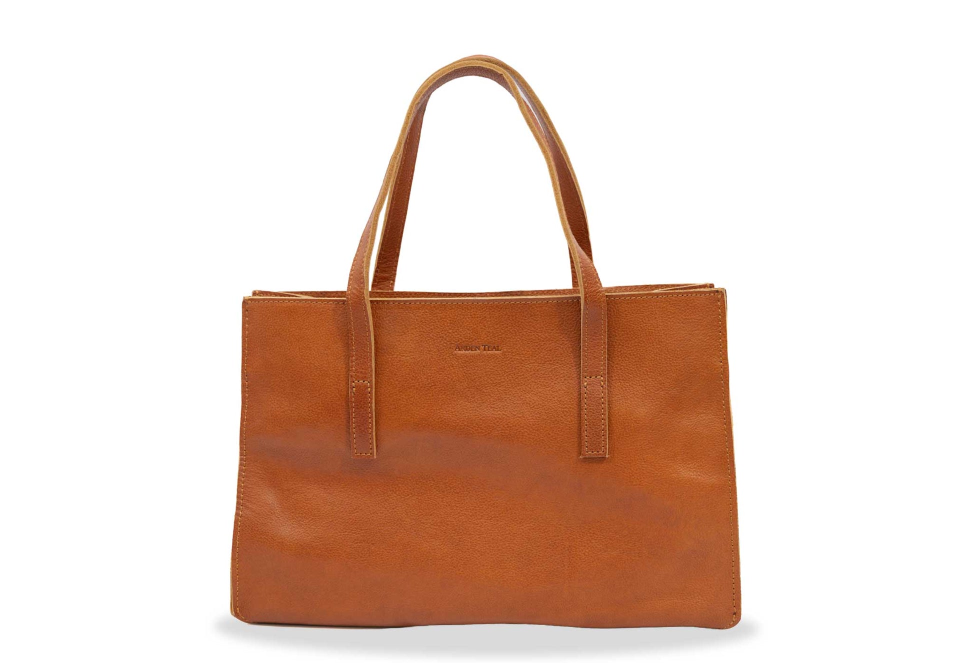 Madryn Chestnut Leather Mini Messenger Bag