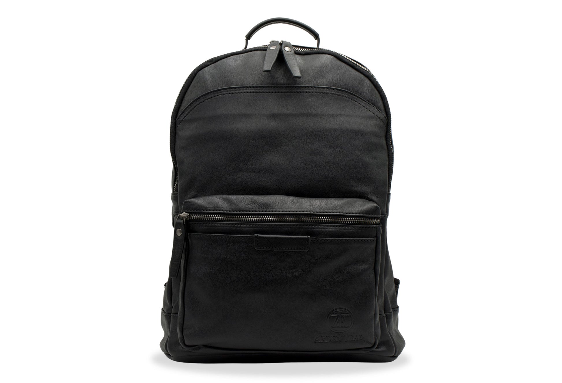 Cartagena Black Leather Backpack