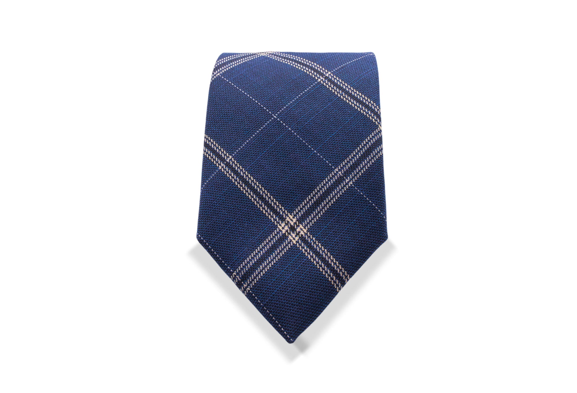 Amapa Blue Linen Tie