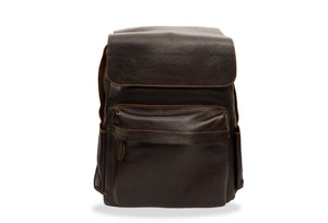 Neiva Walnut Leather Backpack